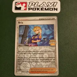 Pokemon Briar / Bria 132/142 TCG Lille Regional Stamped Promo - Image 1