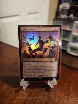 MTG Spider-Verse #93 Foil Rare Marvel Spider-Man Universes 2025 - Image 1