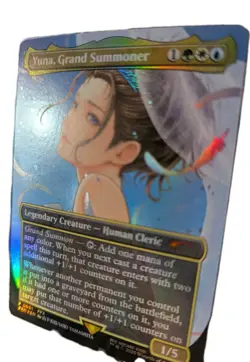 Yuna, Grand Summoner (Borderless) (promo Foil) Final Fantasy Foil - Image 3