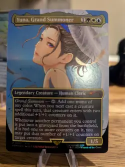 Yuna, Grand Summoner (Borderless) (promo Foil) Final Fantasy Foil - Image 5