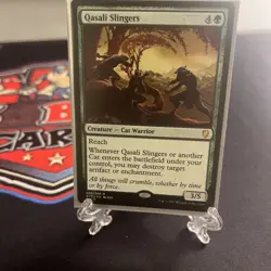 Qasali Slingers x1 NM - Commander 2017 - Magic the Gathering - Image 1