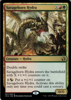 MTG Savageborn Hydra (207) | NM | Iconic Masters {IMA} - Image 1