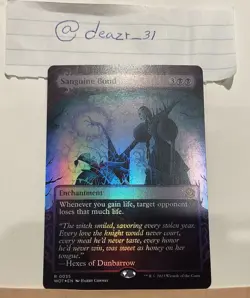 Sanguine Bond Wilds of Eldraine: Enchanting Tales Foil - Image 1