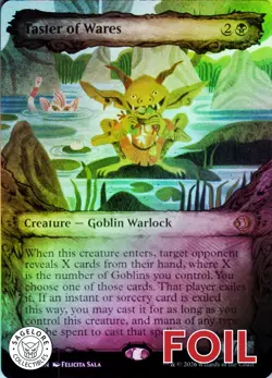 MTG Taster of Wares (Showcase) (314) | NM Foil | Lorwyn Eclipsed {ECL} - Image 1