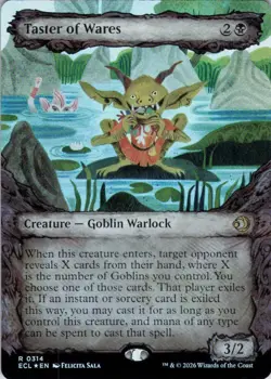 MTG Taster of Wares (Showcase) (314) | NM Foil | Lorwyn Eclipsed {ECL} - Image 2