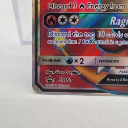#2 Charizard GX SM60 Black Star Promo 2017 Full Art Pokemon Card TCG - Image 4