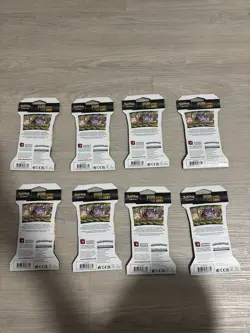 Lot Of 8 Pokemon TCG Evolving Skies Sleeved Booster Packs Factory Sealed - Image 2