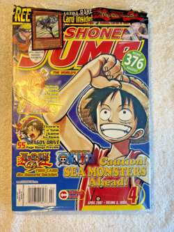 📦 Shonen Jump 2007, Vol 5, Issue 4 Sealed w/ Elemental Hero Stratos JUMP-EN012 - Image 1
