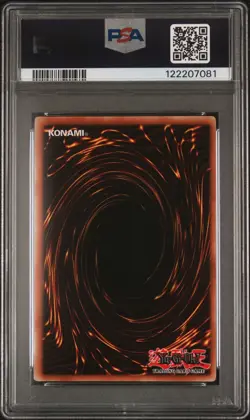 2007 YUGIOH 1st Edition STON Ultimate Rare #EN034 Elemental Hero Air Neos PSA 9 - Image 2