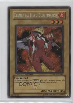 SEC - Elemental Hero Burstinatrix YuGiOh Collection 1 Limited Edition 2007 - Image 1