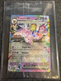 Pokemon Prismatic Evolutions Espeon ex 034/131 Surprise Box Stamped Sealed QTY - Image 1