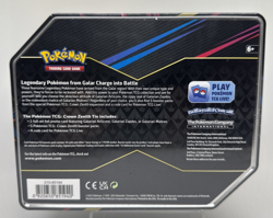 Pokemon TCG CROWN ZENITH Sealed Tin with 5 packs & Galarian ARTICUNO Promo Card - Image 2