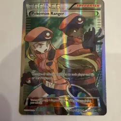 Pokemon Ranger 113/114 XY: Steam Siege Ultra Rare Full Art Holo Trainer English - Image 1