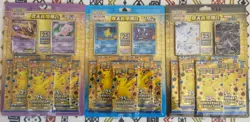 Pokemon Chinese S8a 25th Anniversary 3 "Rapture" Gift Boxes- One of Each IN HAND - Image 1