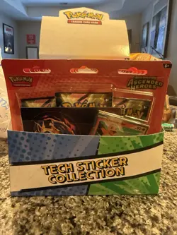 Pokemon TCG Mega Evolution Ascended Heroes / Tech Sticker Collection 36 Packs US - Image 2