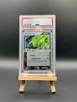 PSA 6 Pop Series 1 Tyranitar ex Non Holo #17 Rare Pokemon 2004 - Image 1