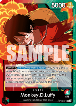 One Piece TCG Carrying On His Will (OP13) Choose Your Cards - Image 2