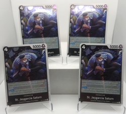 St. Jaygarcia Saturn Playset - OP13-083 x4 - Carrying On His Will - One Piece - Image 1