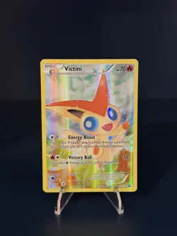 Pokemon 2016 Victini XY117 XY Mythical Collection Full Art Promo Holo NM - Image 1