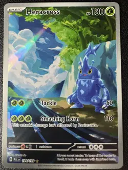 Heracross 194/193 Paldea Evolved Illustration Rare - Pokemon TCG - NM - Image 1