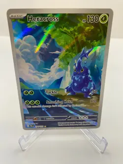 Heracross (Illustration Rare) #194/193 Paldea Evolved Pokemon - Image 1