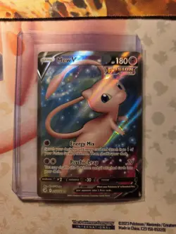 Pokemon TCG Mew V Full Art Holo Ultra Rare Card 250/264 Fusion Strike NM WOW WW - Image 1