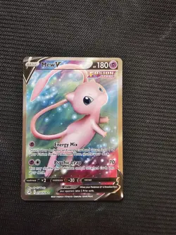 Mew V 250/264 - Full Art Ultra Rare - Fusion Strike - NM - Pokemon TCG - Image 1