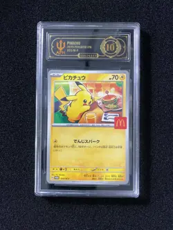 2025 Pokemon TCG JPN McDonald's Happy Set Pikachu H PROMO 020/M-P APH 10 #5 LY22 - Image 1