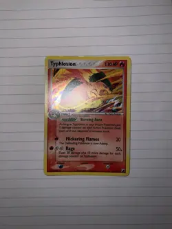 Typhlosion Rare Holo EX Unseen Forces 17/115 - NM-MN - Pokemon Tcg - Image 1