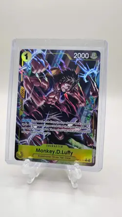Monkey.D.Luffy OP10-111 R⭐ Alt Art One Piece TCG (Royal Blood set) English - Image 2