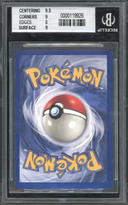 1999 Pokemon GERMAN 1st Edition Base Set Piepi-Clefairy Holo 5/102 BGS 8.5 - Image 2
