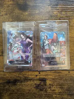 Shanks & Boa Hancock PSA Magazine Leader Sealed NM Promos - Image 1