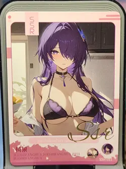 Acheron Peerless Beauty 2 Card Goddess Story Anime Waifu SSR SSR-011 - Image 1