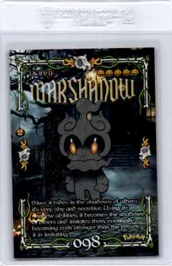marshadow Peruvian Halloween Pokemon card - Image 1