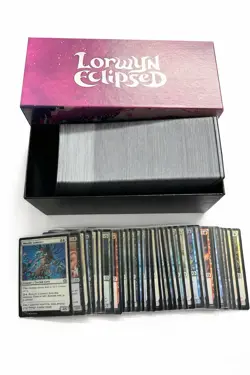MTG Lorwyn Eclipsed Bulk Lot 500+Cards| Rares, Foils, Full Box of Basic Lands NM - Image 1