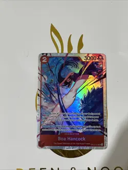 Boa Hancock OP12-014 SR ONE PIECE Tcg Card Game NM Red - Image 1
