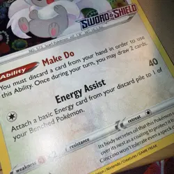 Cinccino SWSH009 HOLO BLEED Prerelease Sword & Shield Holo Rare Pokemon TCG MINT - Image 2