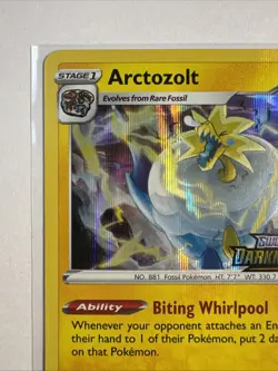 Pokemon TCG Arctozolt SWSH036 Stamped Sword & Shield Promo - Image 2