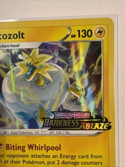 Pokemon TCG Arctozolt SWSH036 Stamped Sword & Shield Promo - Image 3