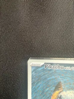 Pikachu with Grey Felt Hat Pokemon Van Gogh SVP EN-SV 085 Promo Card Sealed UK - Image 3