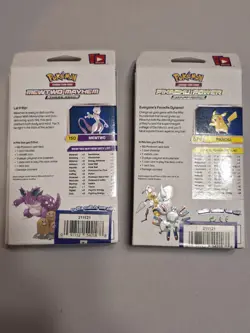 Mewtwo Mayhem and Pikachu Power Theme Deck 2016 Pokemon XY Evolutions SEALED - Image 2