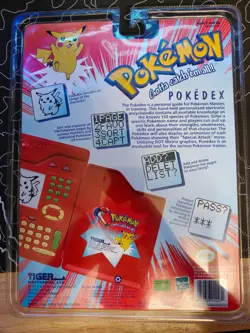Pokemon Pokedex Tiger Electronics 1999 Brand New Sealed Never Opened - Image 5