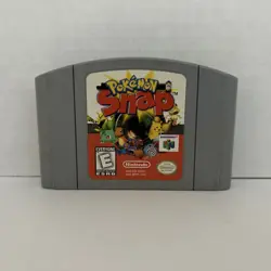 Pokemon Snap Nintendo 64 N64 Game Cartridge 1999 Authentic Tested Working Nice! 45496870478 - Image 1