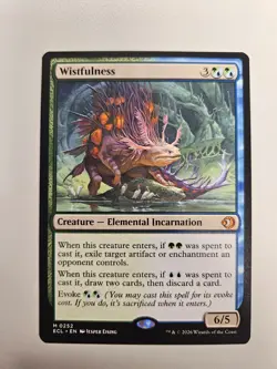 Mtg Wistfulness Lorwyn Eclipsed mythic rare # M 0252 - Image 1