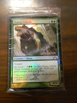 MTG Sealed Pack Of (10) Gatecrash FOIL Promo Skarrg Goliath New In Pack - Image 1