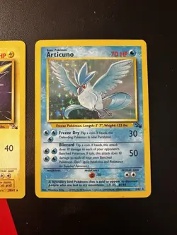 Pokemon Card Lot Of Three Legendary Birds Vintage - Image 5