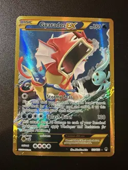 Pokemon Gyarados EX 123/122 Breakpoint Secret Rare MP - Image 1