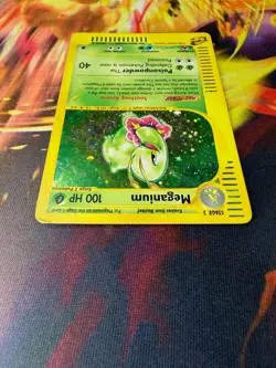 Meganium 18/165 HP-DMG Holo Rare Expedition Base Set 2002 Pokemon TCG - Image 3