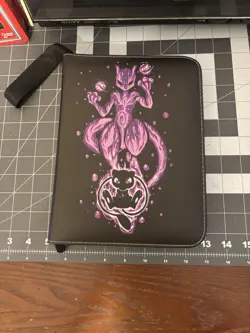 Pokemon Binder FOUR POCKET 400 Cards Mew Two And Mew - Image 1
