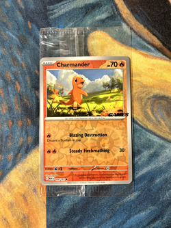 Pokemon TCG - Charmander 004/165 EB Games Promo for 151 Master Set Sealed - Image 1